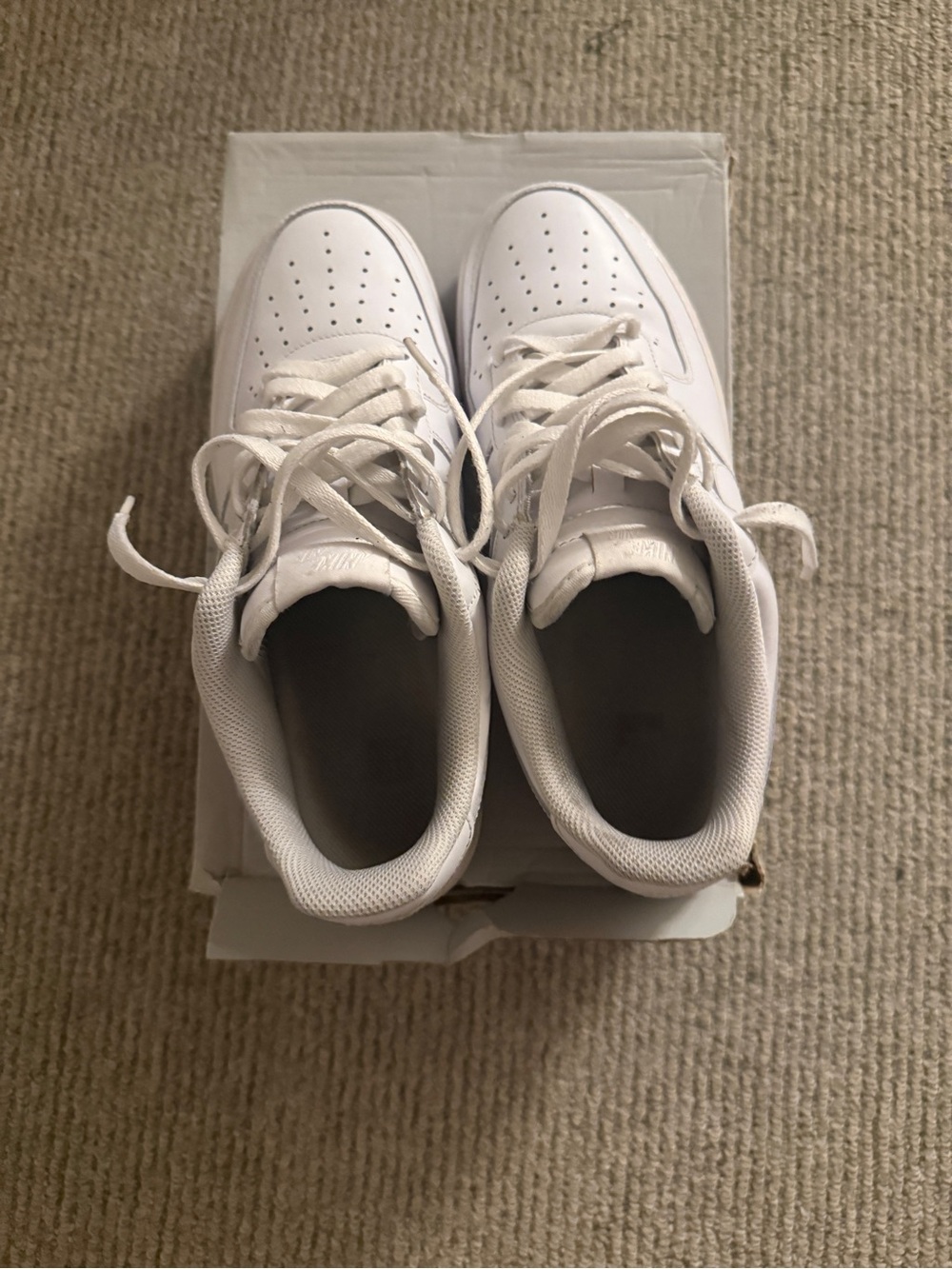 Nike Men's All-White Air Force 1